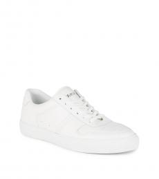 White Ailan Leather Sneakers