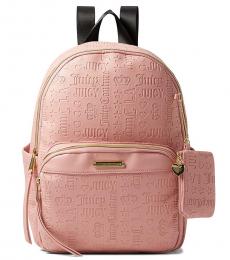 Juicy Couture Light Pink BestSellers Large Backpack