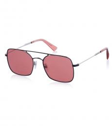 Diesel Red Square Sunglasses