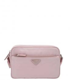 Prada Light Pink Camera Small Crossbody Bag