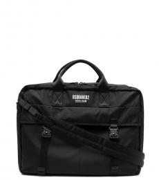 Dsquared2 Black Ceresio 9 Large Briefcase Bag
