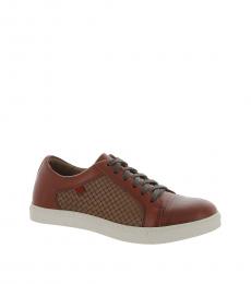 Marc Jacobs Brown Lace Up Sneakers