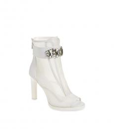 Karl Lagerfeld White Blayze Boots