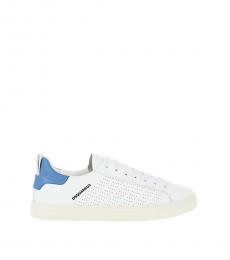 Dsquared2 White Lace-Up Sneakers