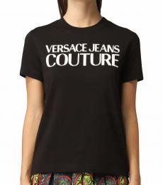 Versace Jeans Couture Black Women'S T-Shirt