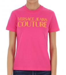 Versace Jeans Couture Pink Women'S T-Shirt
