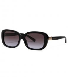 Black Signature Rectangle Sunglasses