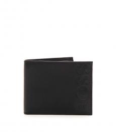 Hugo Boss Black Embossed Tonal Logo Wallet