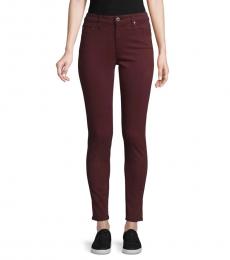 AG Adriano Goldschmied Sulfur High-Rise Skinny Ankle Jeans
