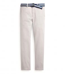 Ralph Lauren Little Boys Light Smoke Belted Skinny Chinos