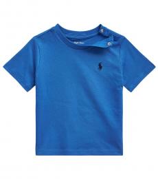 Ralph Lauren Baby Boys Spa Royal Crewneck T-Shirts