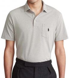 Grey Classic-Fit Performance Polo