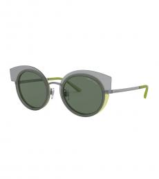 Giorgio Armani Green Cat Eye Sunglasses
