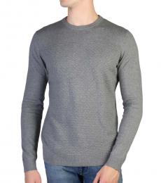 Calvin Klein Grey Textured Sweater