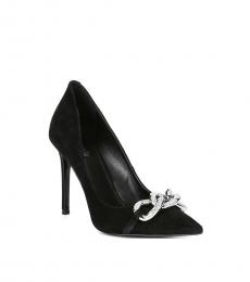 Michael Kors Black Scarlett Chain Detail Heels