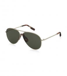 Kenzo Grey Aviator Sunglasses