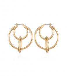 Vince Camuto Golden Hoop Earrings