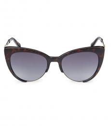 Moschino Dark Brown Cat Eye Sunglasses