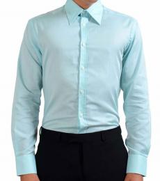 Versace Collection Turquoise City Dress Shirt