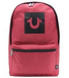 Red Box Logo Large Backpack
