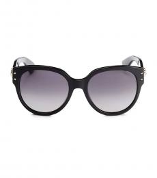 Moschino Black Round Sunglasses