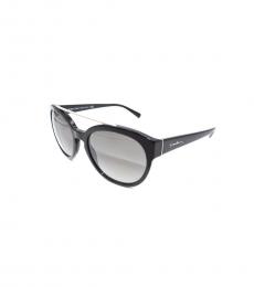 Giorgio Armani Black Grey Gradient Sunglasses