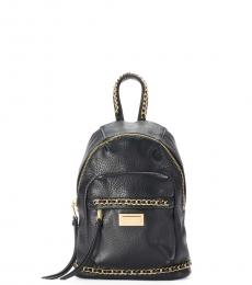 Juicy Couture Black Chain Link Mini Backpack