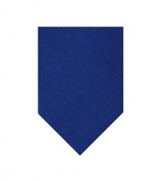 Blue Classic Solid Slim Tie