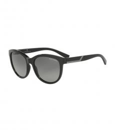 Armani Exchange Black-Grey Gradient Sunglasses