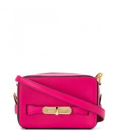 Alexander McQueen Fuchsia The Myth Small Crossbody