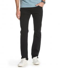 AG Adriano Goldschmied Black Matchbox Slim Fit Pants