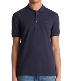 Versace Collection Blueprint Medusa Logo Polo