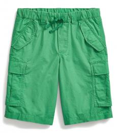 Ralph Lauren Boys Lifeboat Green Ripstop Cargo Short