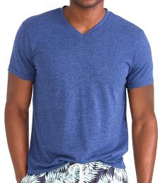 J.Crew Dark Blue Slim Jersey V-Neck T-Shirt
