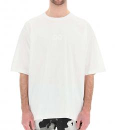 Dolce & Gabbana White Front Logo T-Shirt