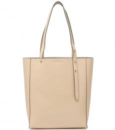 Rebecca Minkoff Beige Stella North South Large Tote