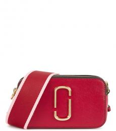 Marc Jacobs Red Snapshot Small Crossbody Bag