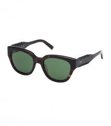 Tod's Black Green Gradient Sunglasses