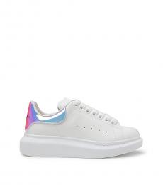 Alexander McQueen White Shock Oversized Sneakers
