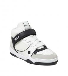 Dsquared2 White Spiker High Top Sneakers