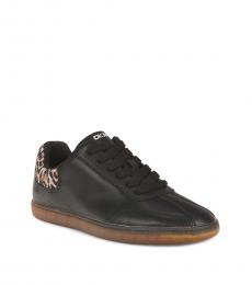 DKNY Black Lace Up Sneakers