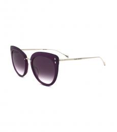 Isabel Marant Purple Gradient Sunglasses