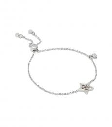 Silver Pave Star Bracelet