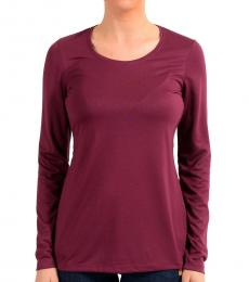 Versace Jeans Cherry Crewneck Long Sleeve Top