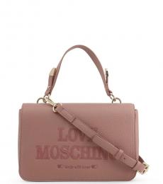 Love Moschino Pink Top Handle Small Crossbody
