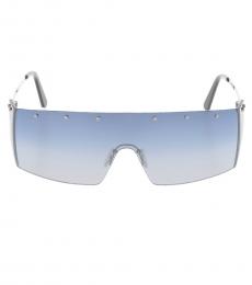 Blue Stud Shield Jess Sunglasses