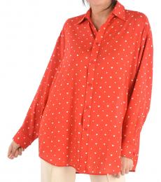 Red Patterned Shirt