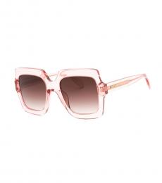 Just Cavalli Peach Logo Sunglasses