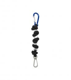 Black Knotted Keychain
