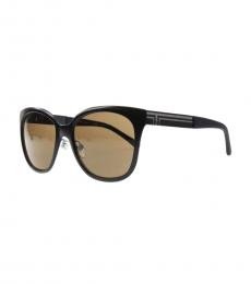 Tory Burch Black Gradient Sunglasses